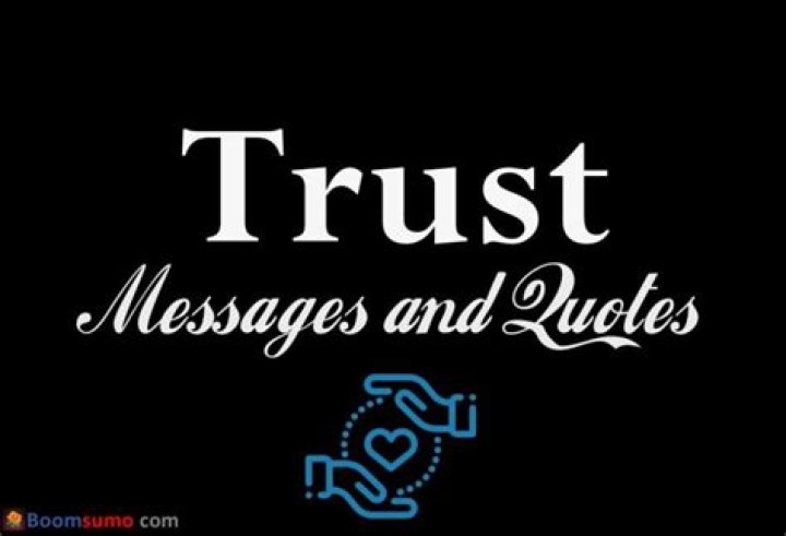 70+ Trust Messages and Inspirational Quotes WishesMsg (2023)
