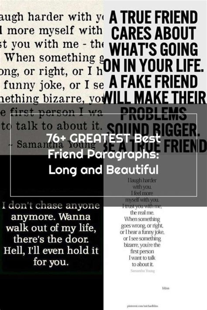 76+ GREATEST Best Friend Paragraphs Long and Beautiful BayArt