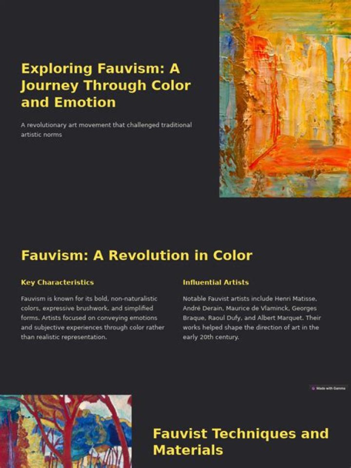 A Journey Of Color, Emotion, And Discovery