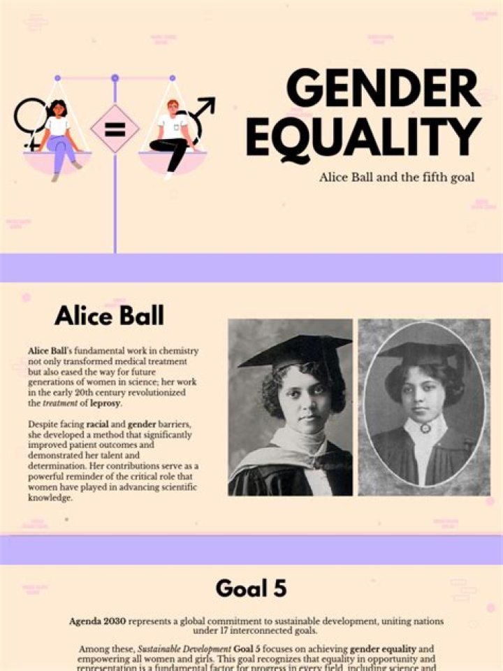 A Pioneer For Gender Equality