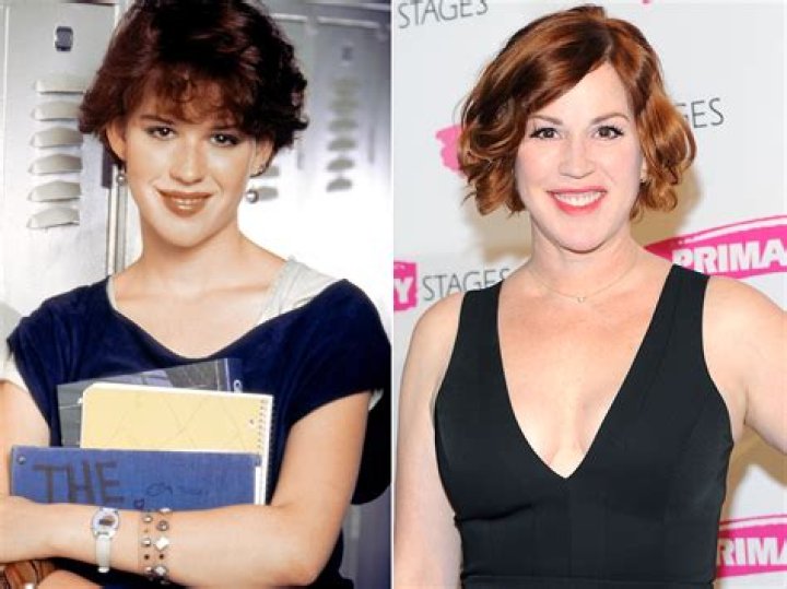 Actress Molly Ringwald and her husband Panio Gianopoulos and their