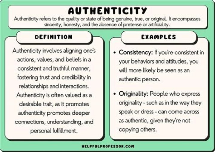 An Exploration Of Authenticity And Influence