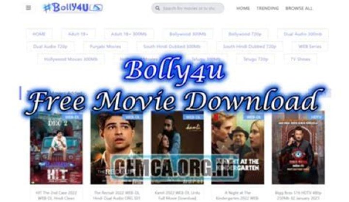 Bolly4u: The Ultimate Destination For Bollywood Movie Downloads