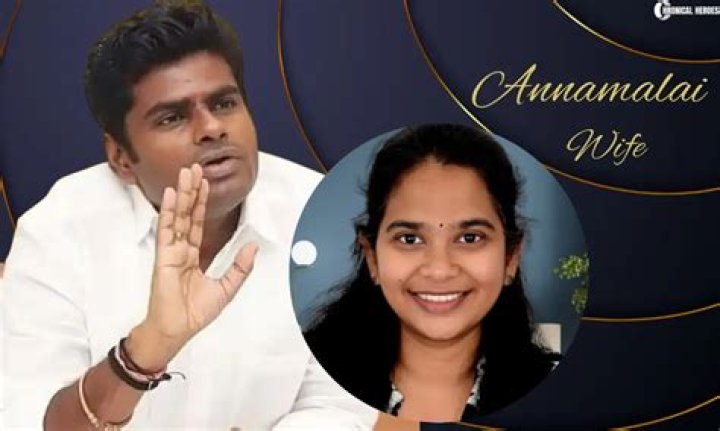 Discover The Life And Impact Of K. Annamalai's Wife