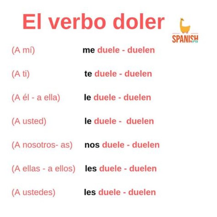 Doler Conjugation in Spanish, Translation, and Examples