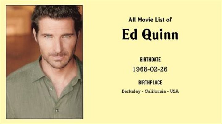 Ed Quinn List of Movies and TV Shows TV Guide