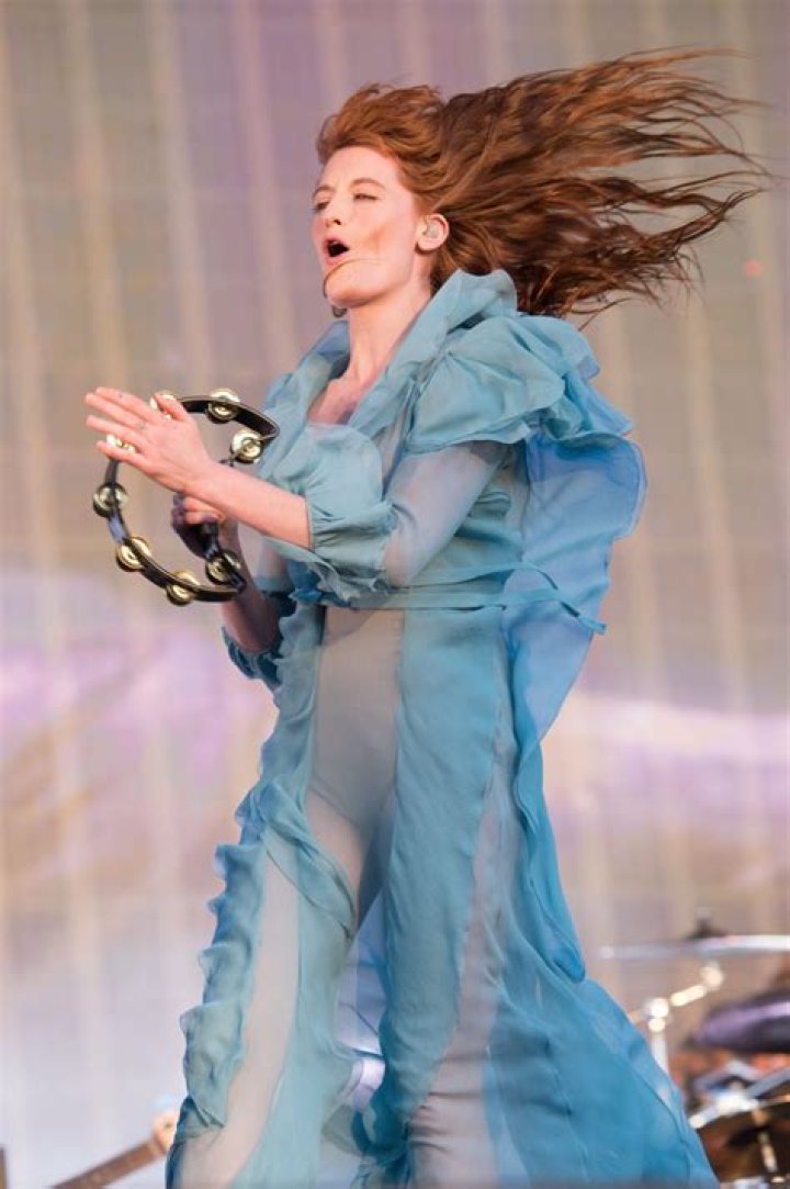 FLORENCE WELCH Performs at British Summertime Festival at Hyde Park in