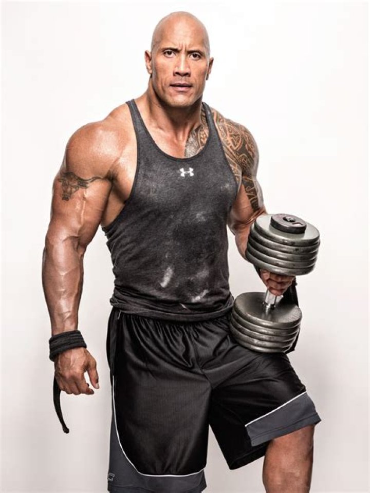 Here&rsquo;s a pic of Dwayne Johnson with The Rock. I LOVE FUNNY THINGS
