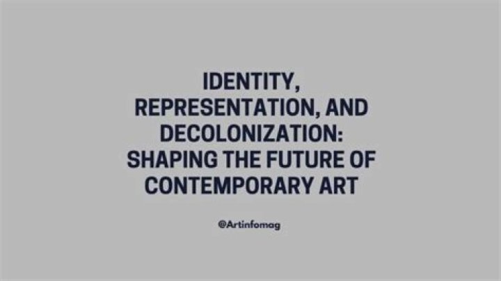 Identity, Representation, And Social Commentary In Contemporary Art