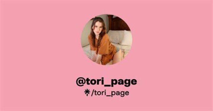 Inside The "tori_page Onlyfans Leak" And Its Impact