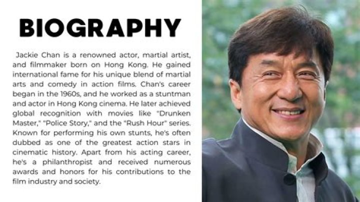 Jackie Chan's Nationality And Global Impact