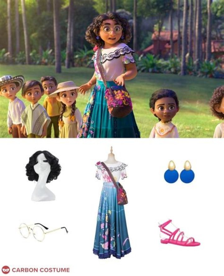 Make Your Own Mirabel Madrigal from Encanto Costume Belle halloween