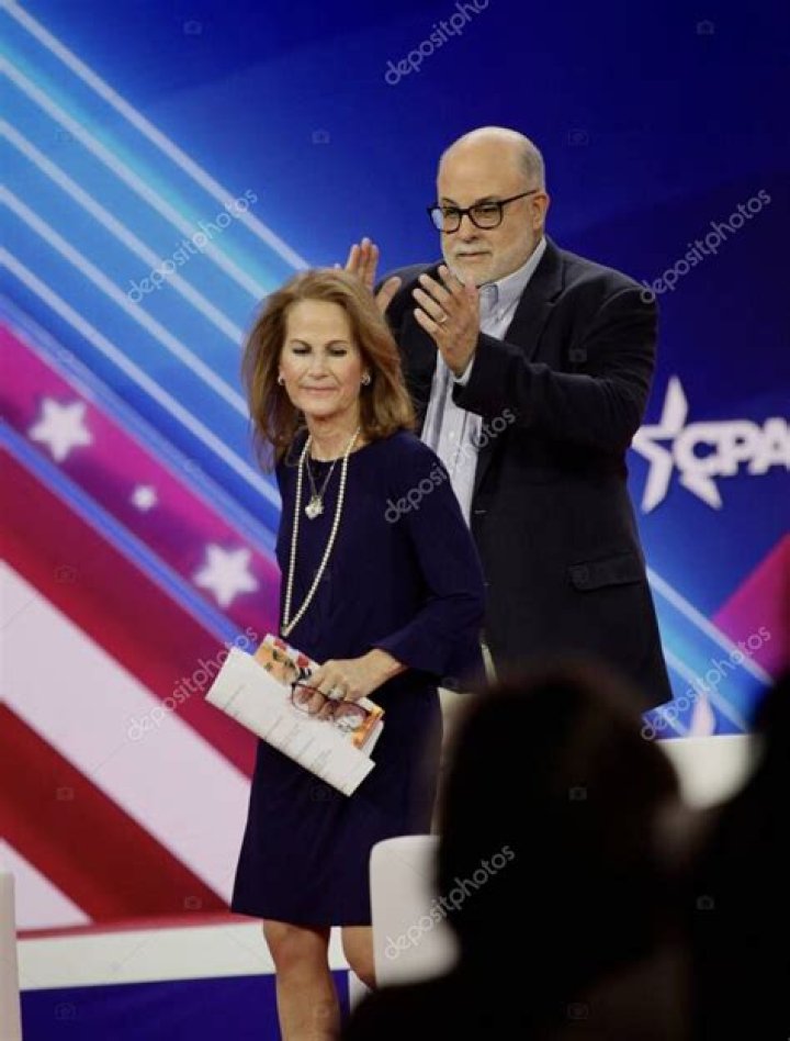 Mark Levin and Julie Strauss Levin at CPAC Covention Protecting America