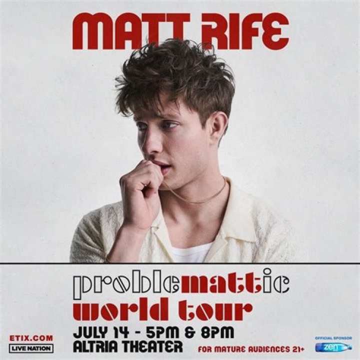 Matt Rife ProbleMATTic World Tour Bungalower