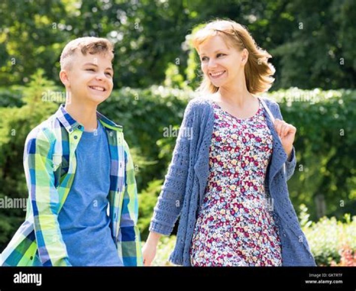 Mother and son stock photo. Image of women, faces, casual 22798346