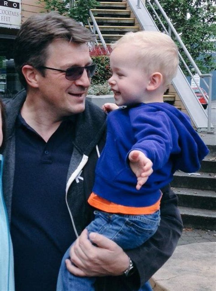 Nathan and Kid Nathan Fillion, Best, People, Kids, Castle, Faces