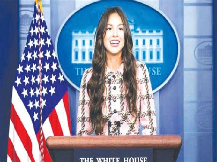 Olivia Rodrigo Pop princess pushes president's plan for more jabs.