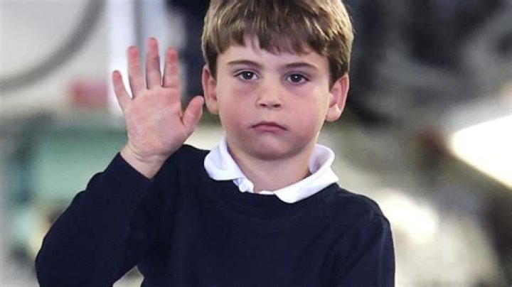 Prince Louis Unimpressed royal steals show at RAF Fairford