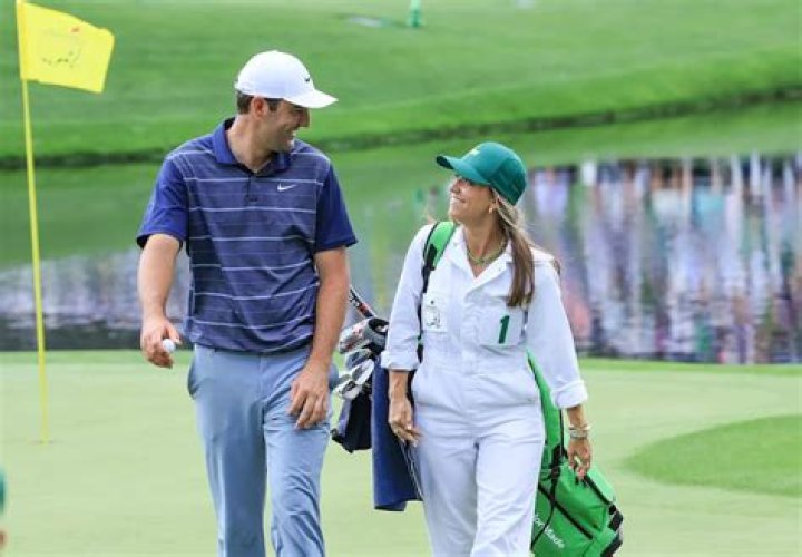 Scottie Scheffler&rsquo;s Wife Meredith Stepped Into Role Of Caddie At The