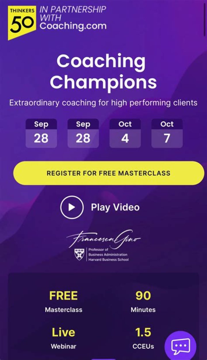 Strategies, Impact, And Coaching Masterclass