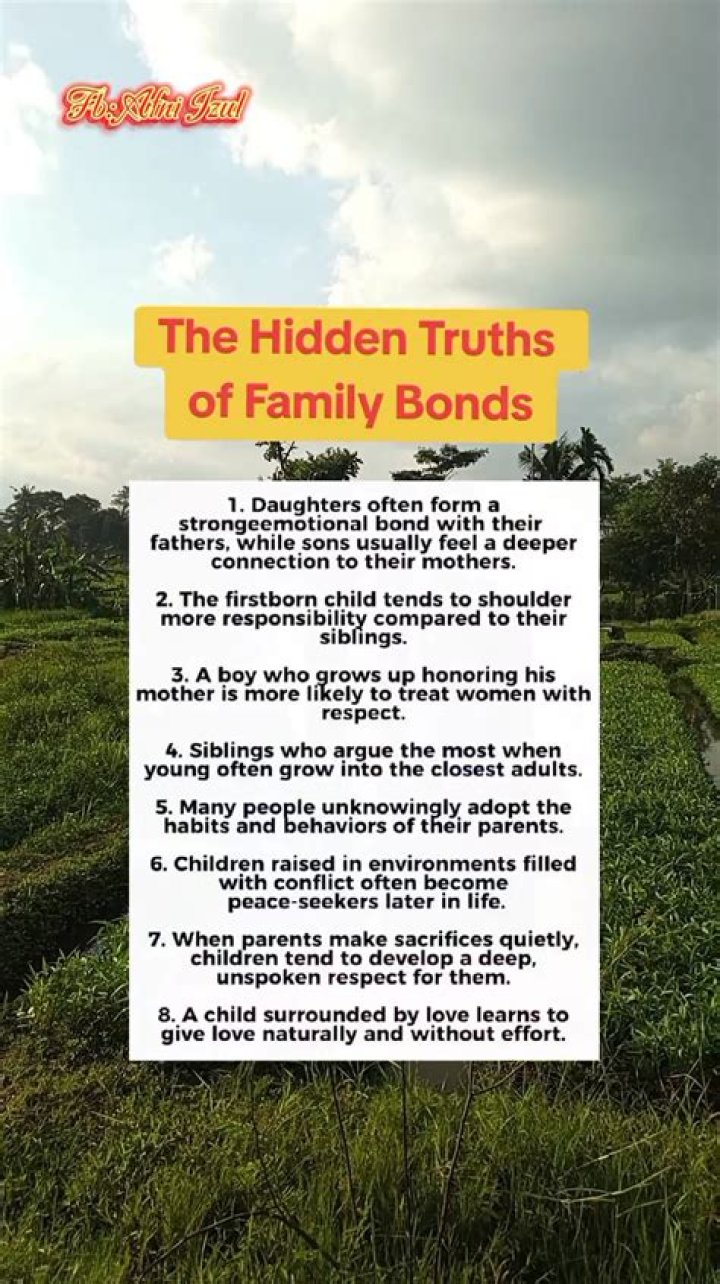 Surprising Truths And Enduring Bonds