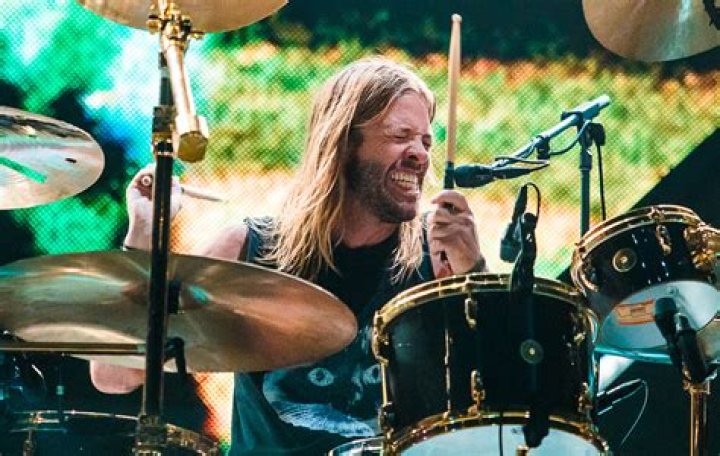 Taylor Hawkins' son Oliver Shane plays drums during Foo Fighters