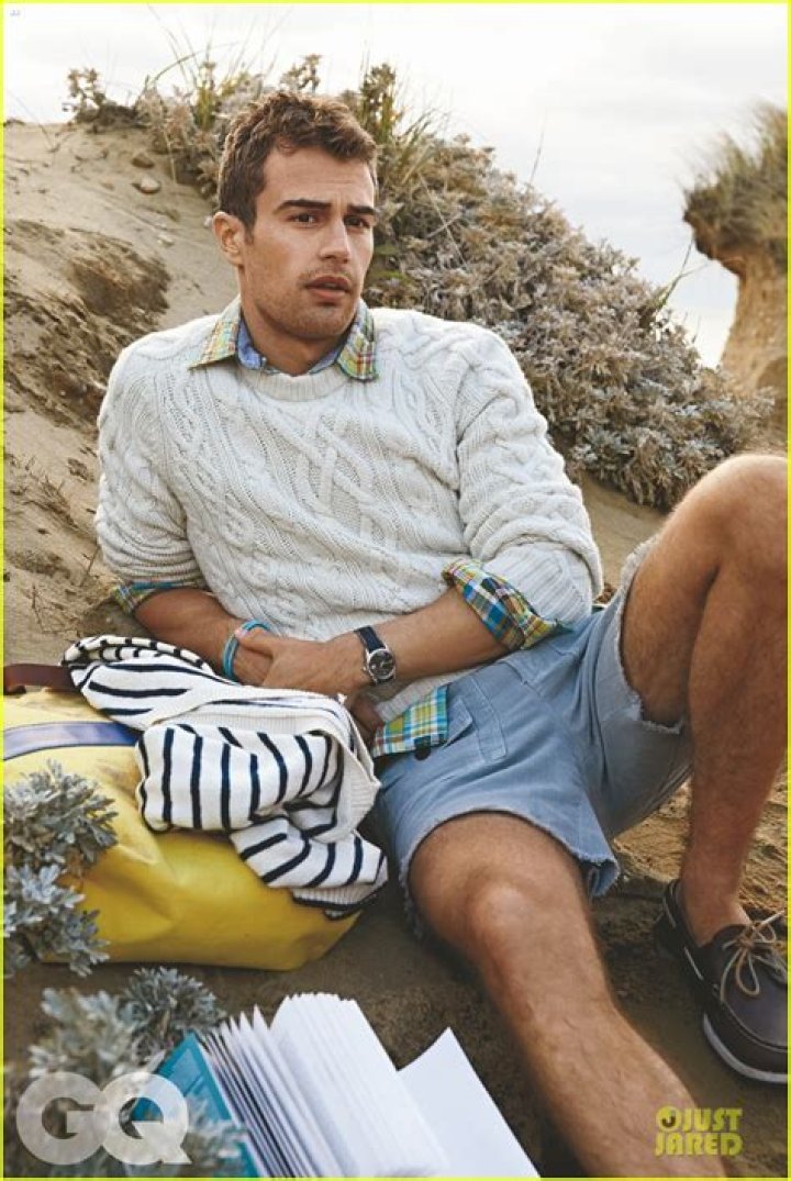 Theo James is a Preppy Hottie for 'GQ' Magazine's March 2014 Issue
