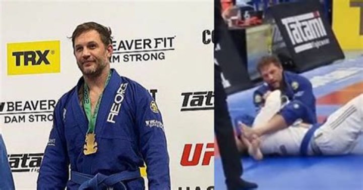 Tom Hardy wins gold at UK jiujitsu competition