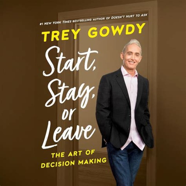 Trey Gowdy Audio Books, Best Sellers, Author Bio
