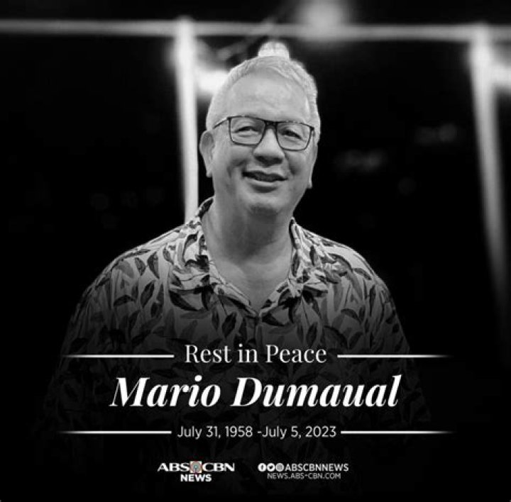 Unraveling Mario Dumaual's Cause Of Death: New Discoveries Emerge
