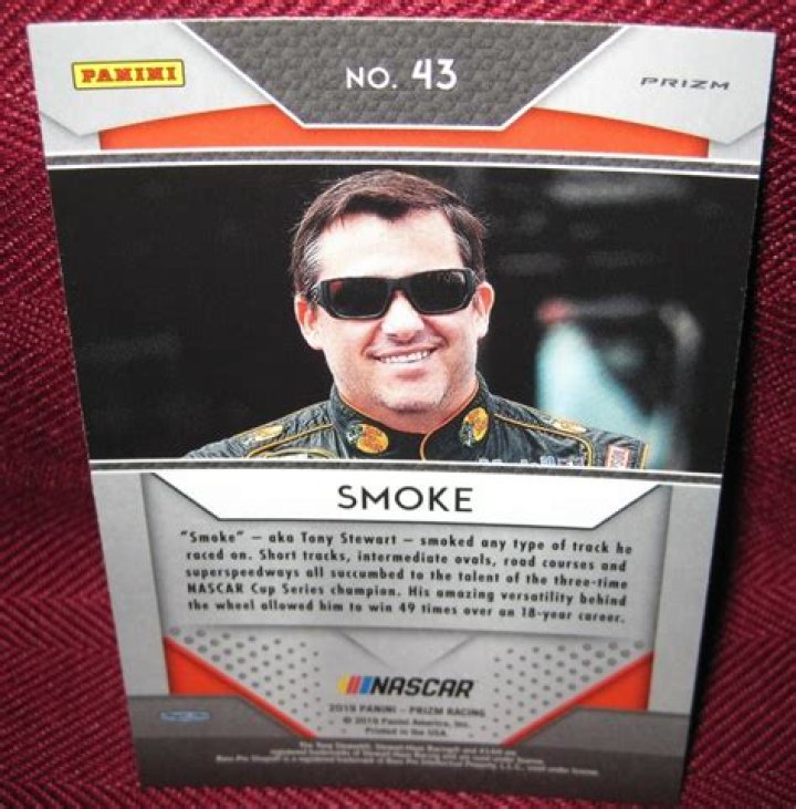 Unveiling The Secrets Behind Tony Stewart's Legendary Nickname: Smoke