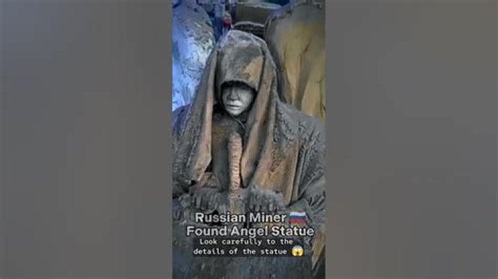 Unveiling The Secrets Of The Angel Statue Found In Russia
