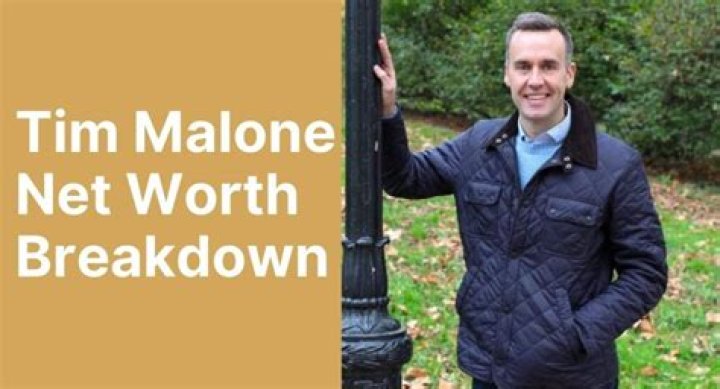 Unveiling Tim Malone's Net Worth: Discoveries And Insights