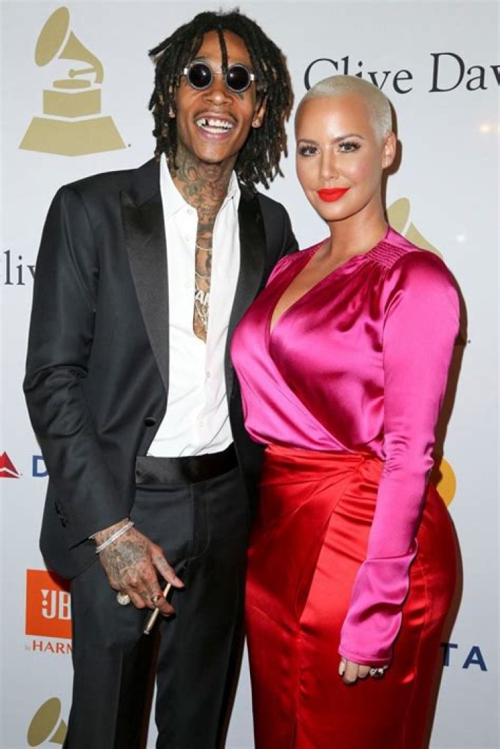 Wiz Khalifa & Amber Rose Support Son As CoParents At His Graduation