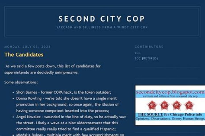 Your Guide To Chicago's Finest: Second City Cops