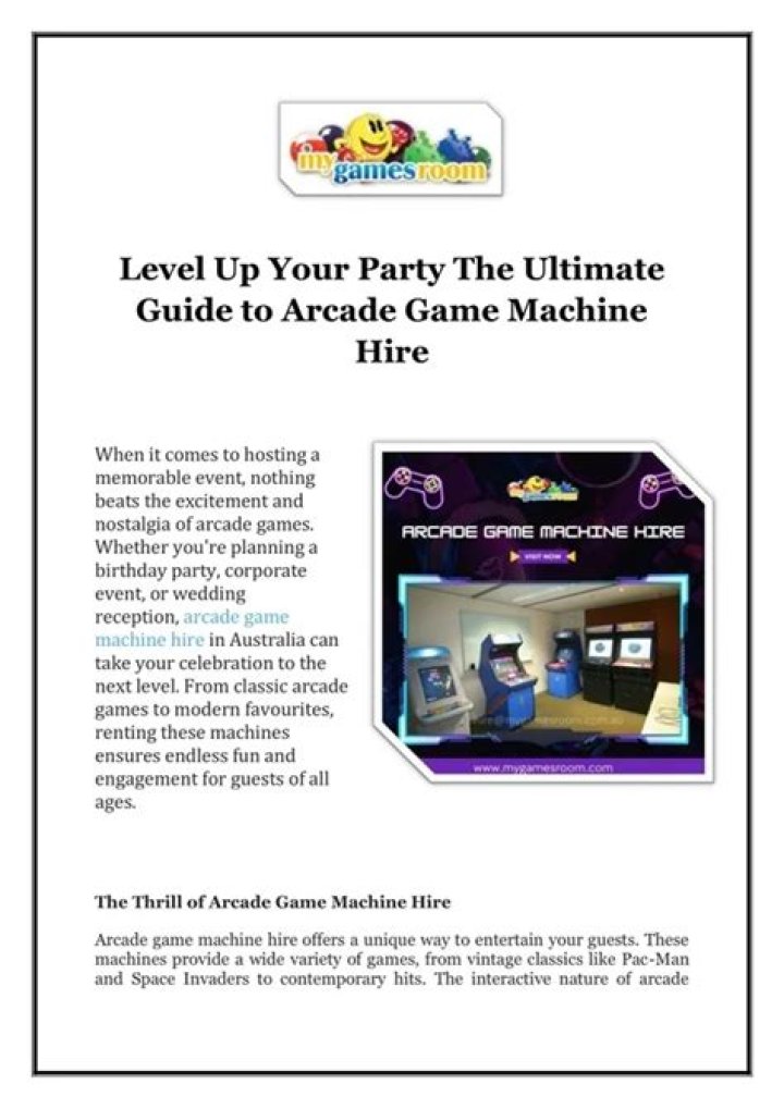 Your Ultimate Guide To Up And Down Arcade